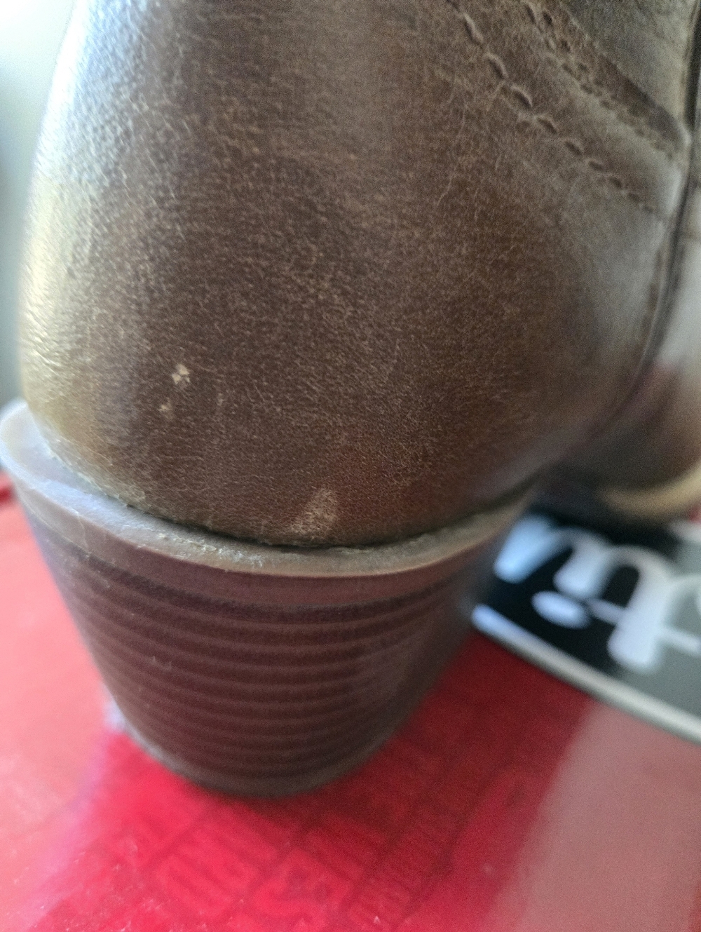 Justin Womens Tan Boot - Picture 6 of 6